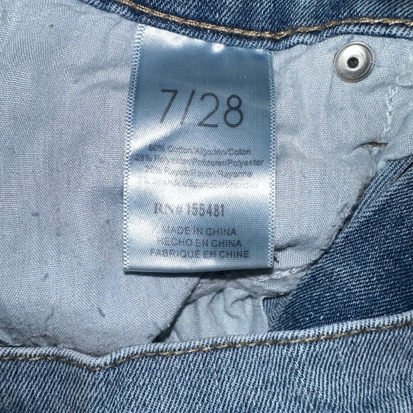 Simple Society Distressed Blue Jeans - Picture 6 of 6